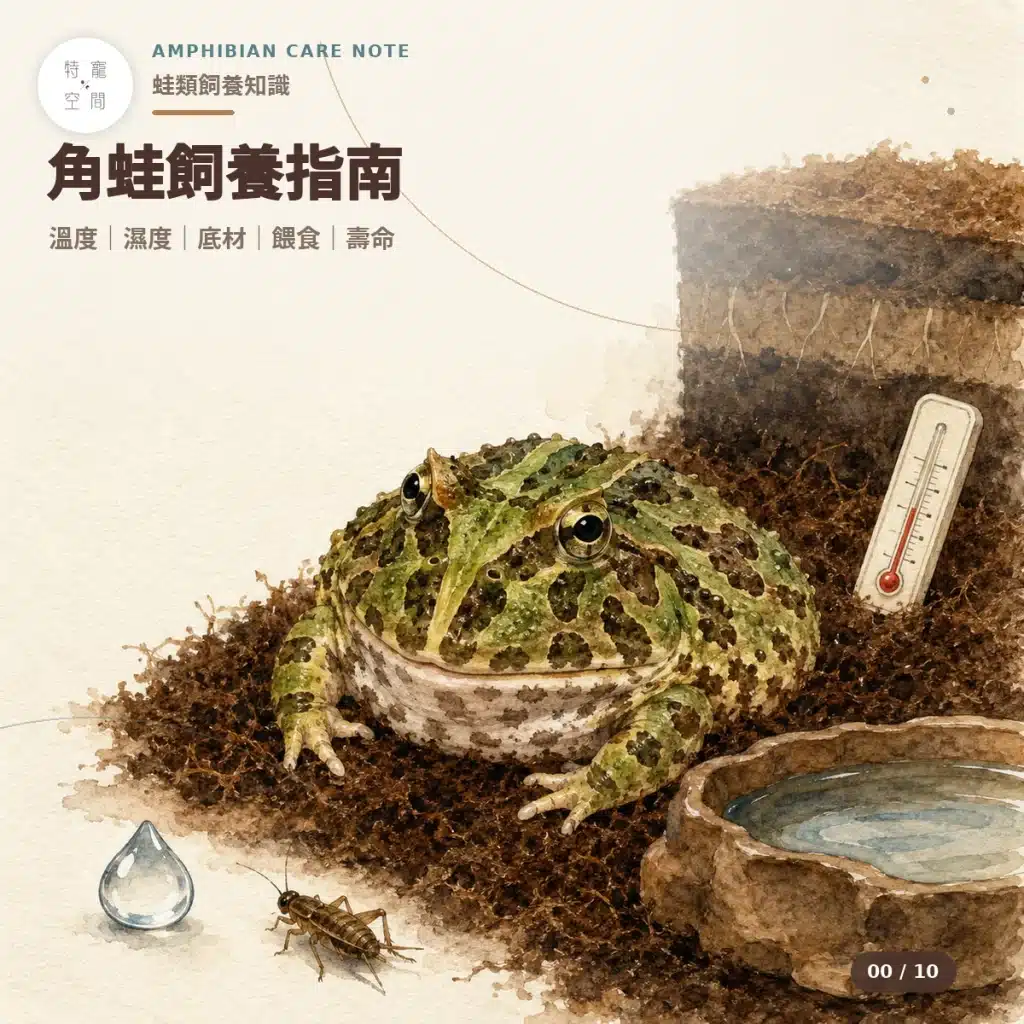 00 角蛙飼養指南